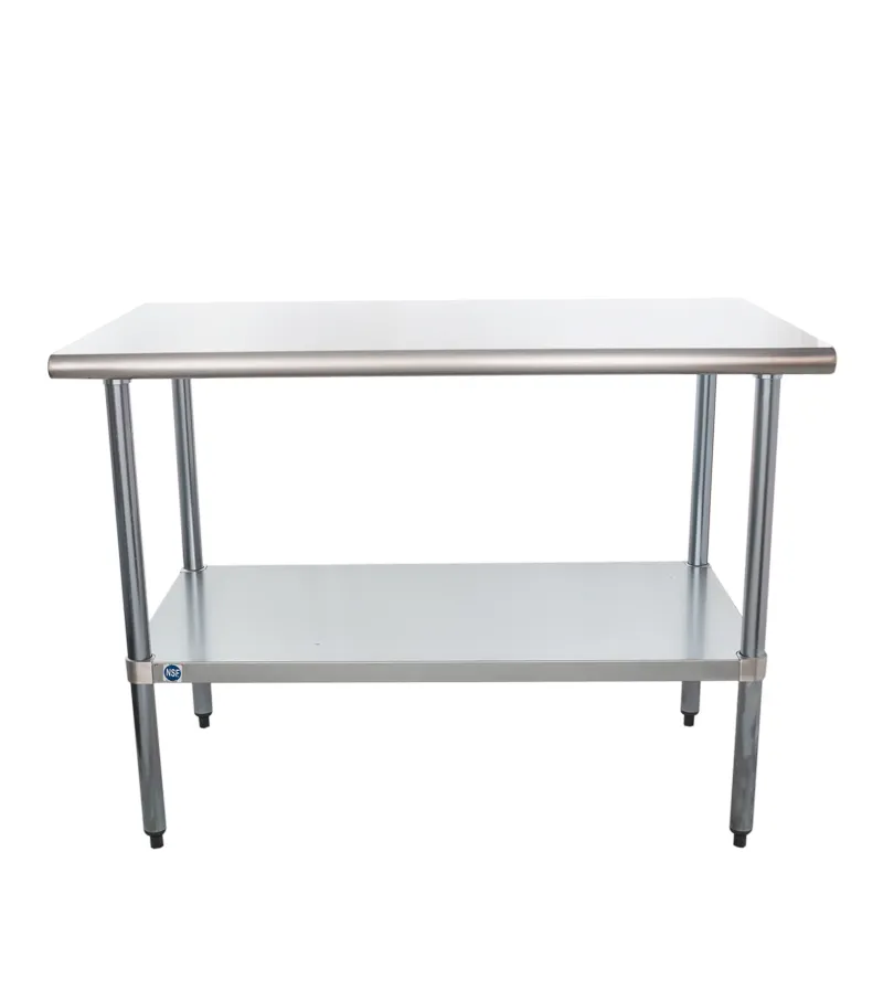 Universal SG3048 - 48" X 30" Stainless Steel Work Table W/ Galvanized Under Shelf